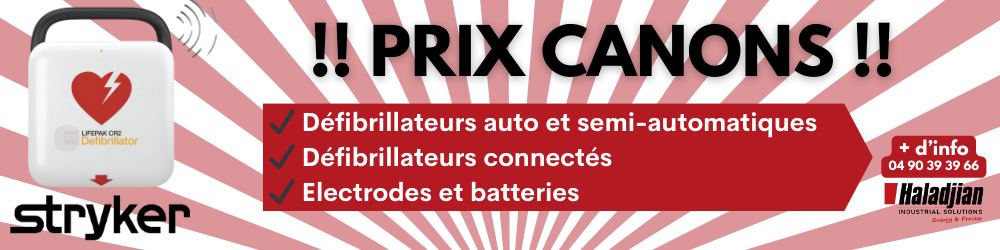 Promo 2023 défibrillateur automatique et défibrillateur semi-automatique LifePak CR2 de Stryker