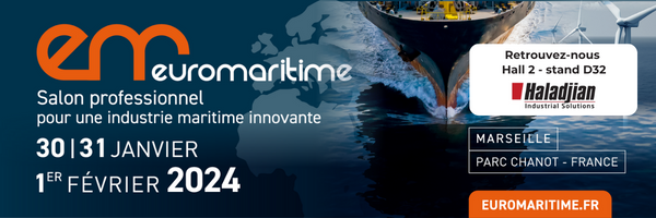 Haladjian, Markleen et AllMaritim présent au salon Euromaritime 2024 à Marseille