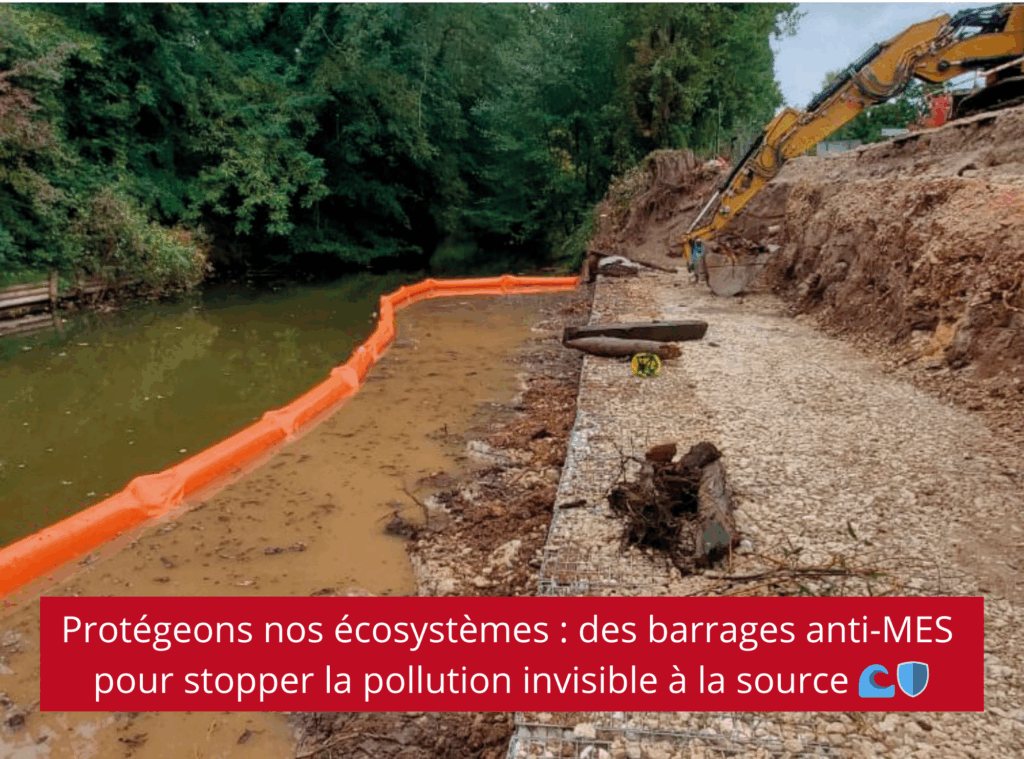 les barrages anti-MES (gestion des matières en suspension)